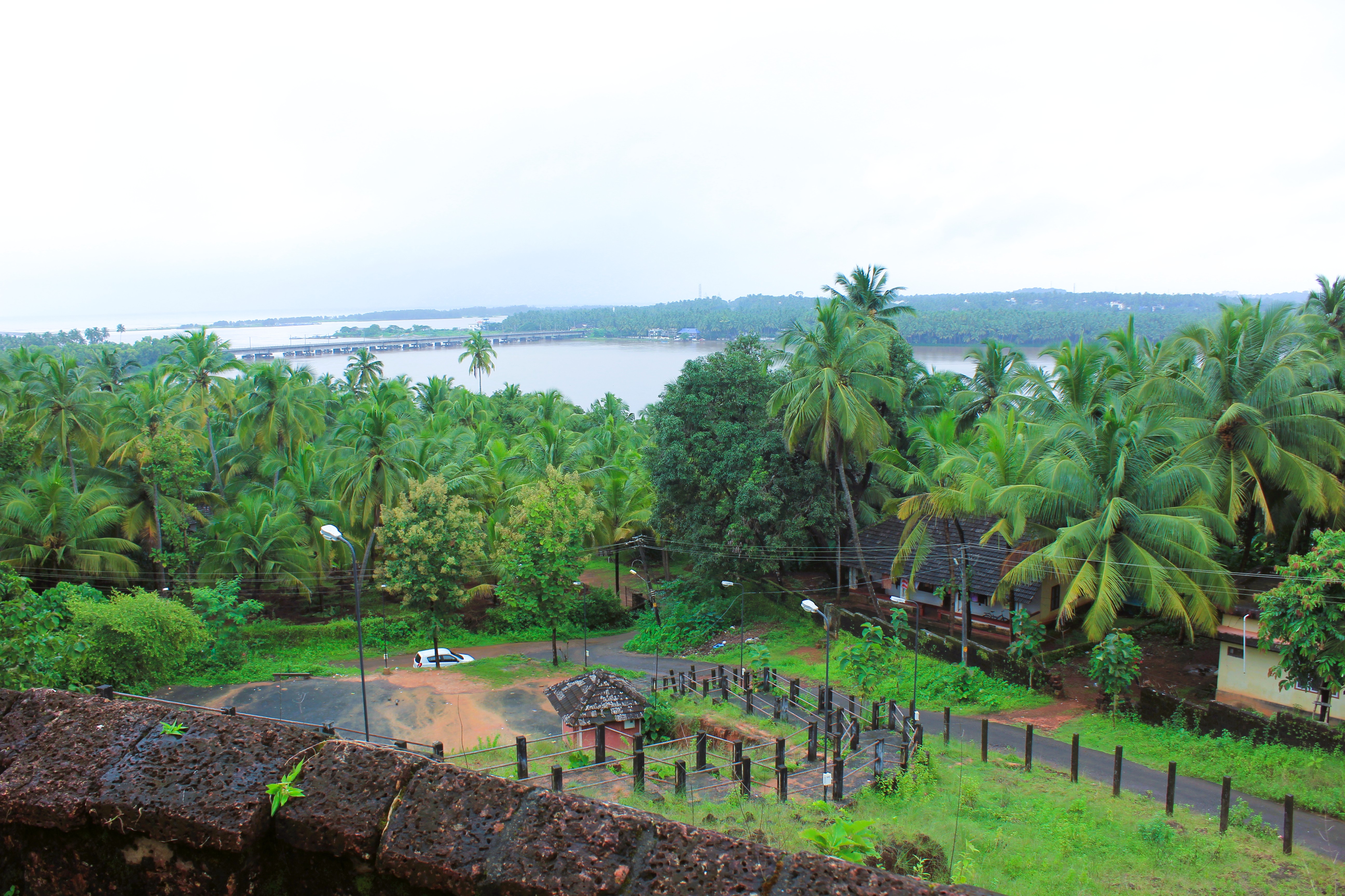 View From Chandragiri Fort Kasaragod